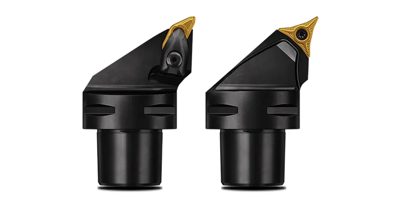 Sandvik Coromont B-Type and A-Type tool inserts.